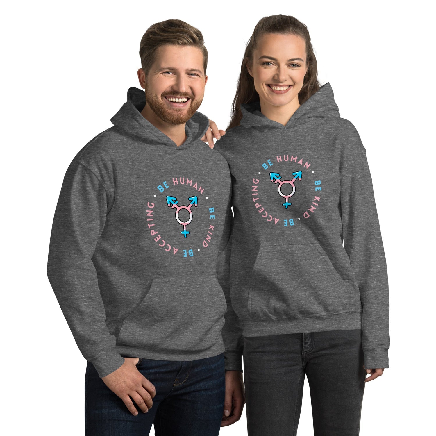 Transgender Pride & Ally Hoodies - Belong + Thrive