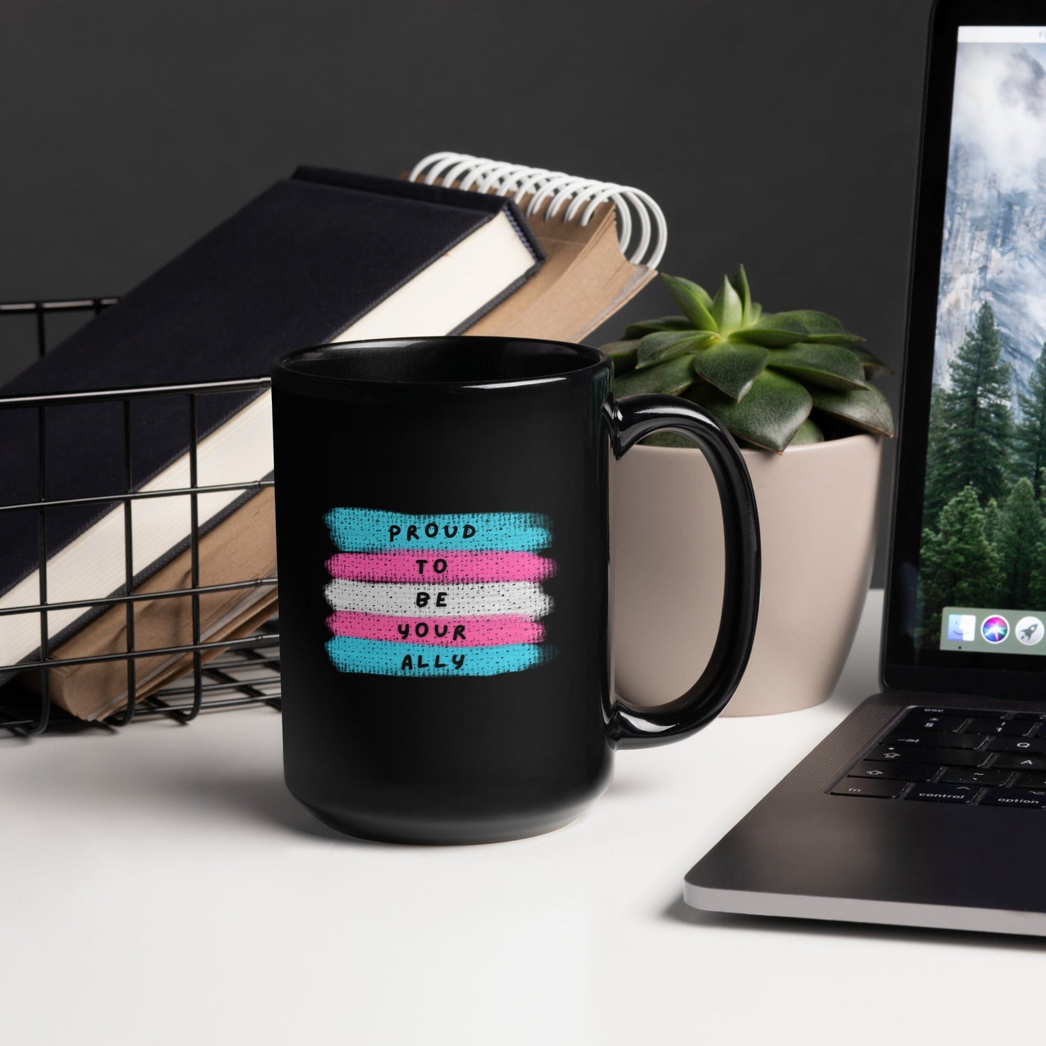 Transgender Pride & Ally Mugs - Belong + Thrive