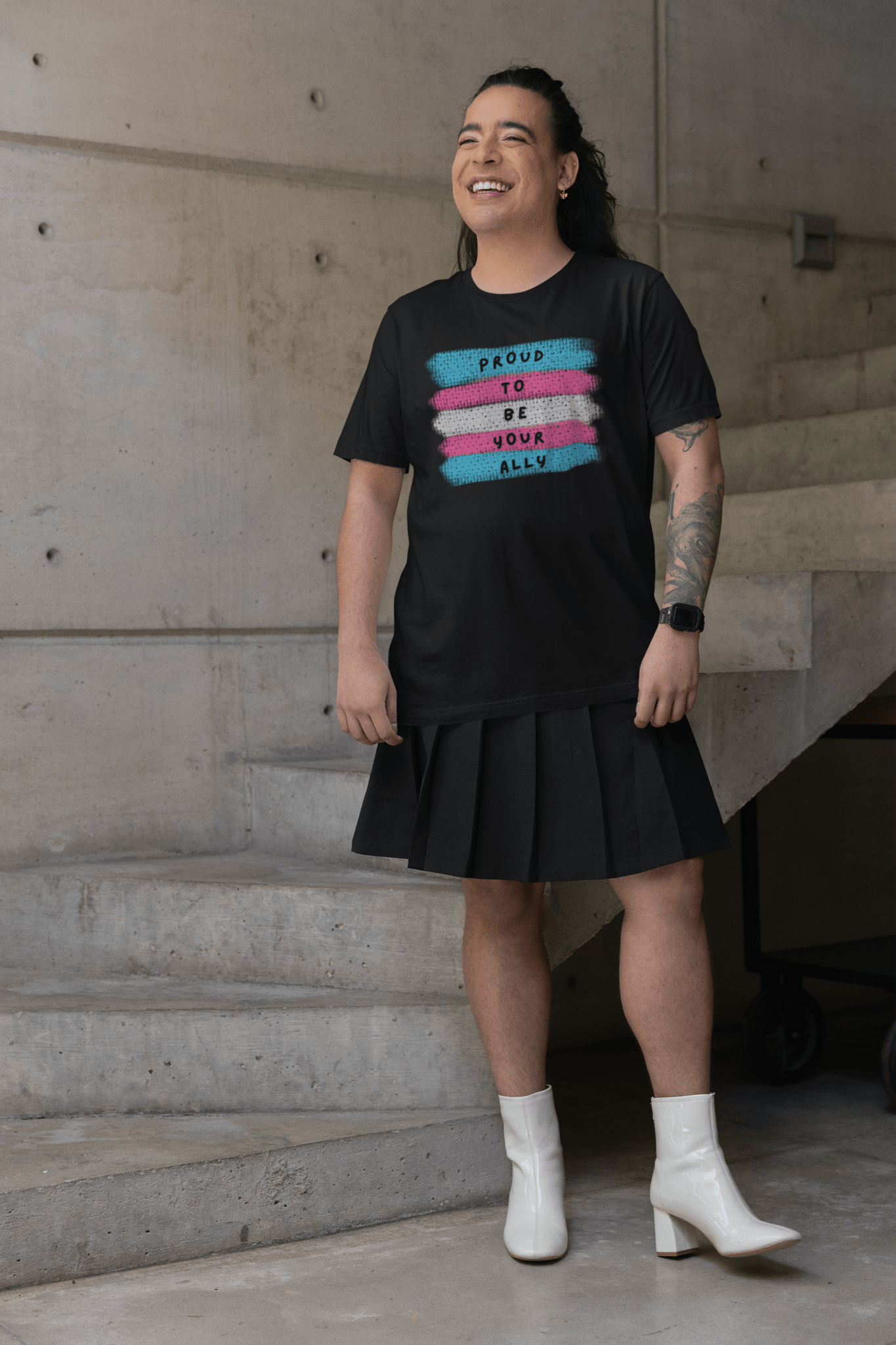 Proud to be Your Ally Gender Neutral T-Shirt - Belong + Thrive