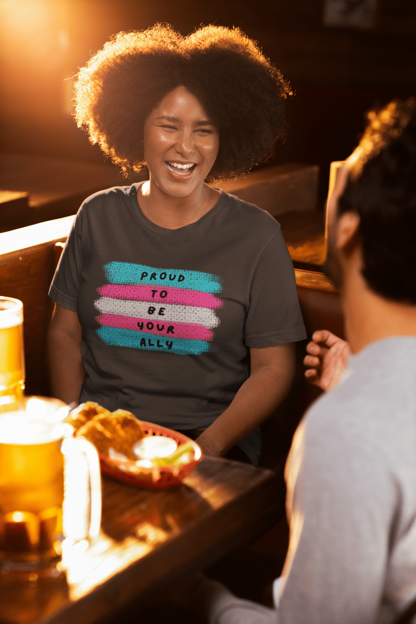 Proud to be Your Ally Gender Neutral T-Shirt - Belong + Thrive