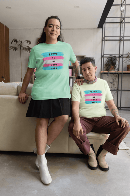 Proud to be Your Ally Gender Neutral T-Shirt - Belong + Thrive