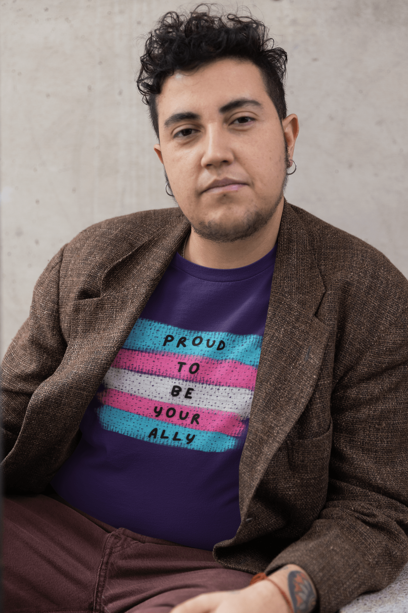 Proud to be Your Ally Gender Neutral T-Shirt - Belong + Thrive