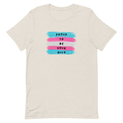 Proud to be Your Ally Gender Neutral T-Shirt - Belong + Thrive